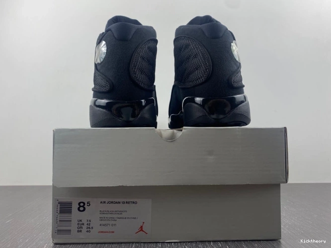 Kick Theory 13 Retro Cat 414571-011 Black Air Jordan 0811